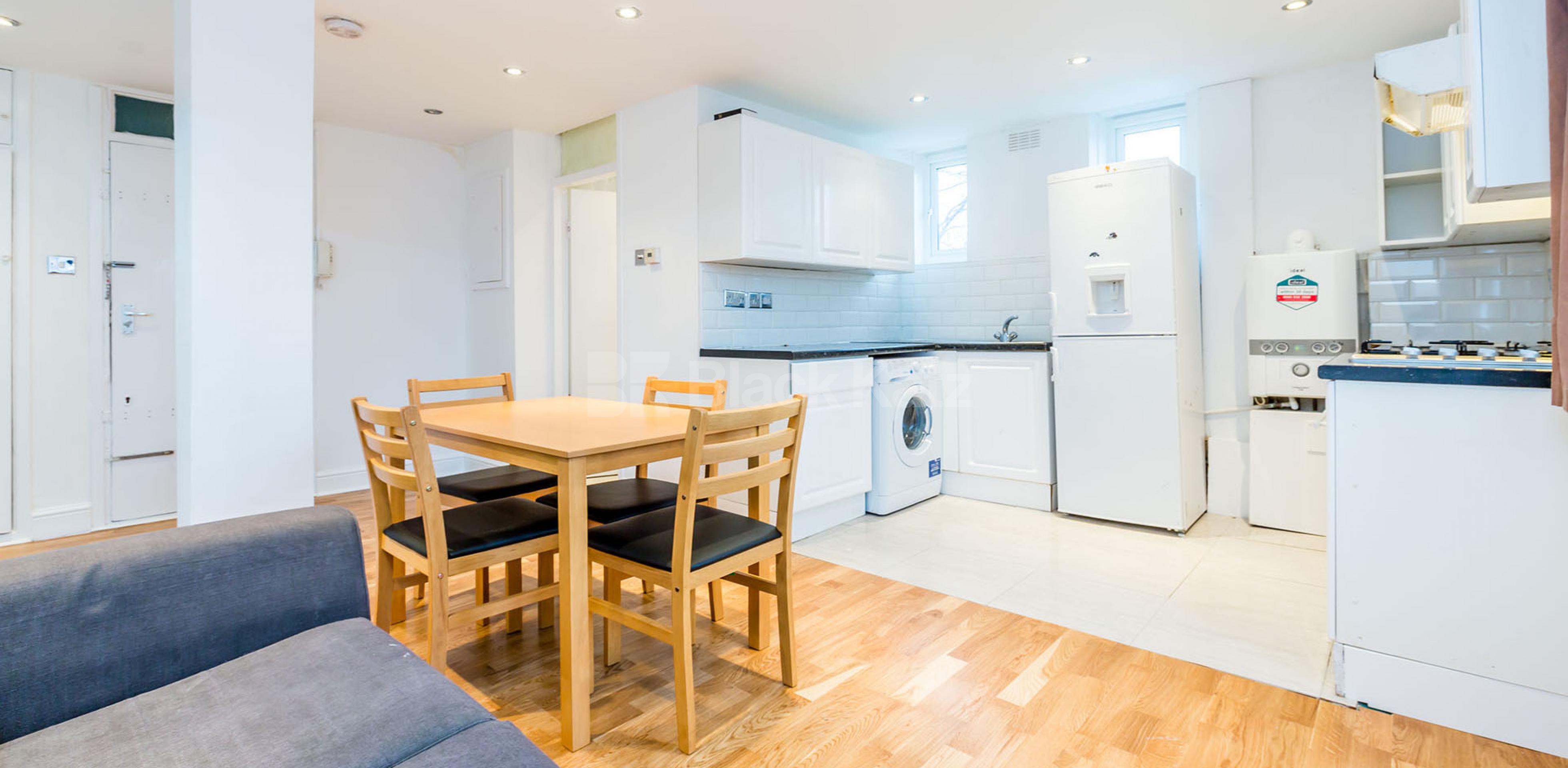 			NEW INSTRUCTION!, 2 Bedroom, 1 bath, 1 reception Flat			 Bennett Crt Axminster Road, HOLLOWAY N7